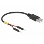 DeLOCK 85400 USB-kabel 0,1 m USB A Zwart