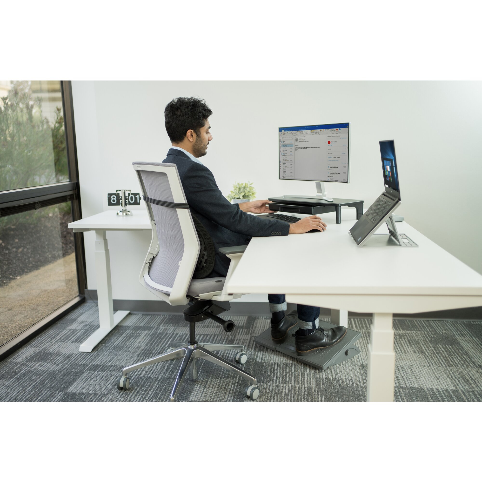 Kensington Conform Adjustable Back Rest Black K60412WW