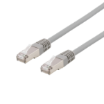 Deltaco STP-611AU networking cable Grey 1.5 m Cat6a U/FTP (STP)
