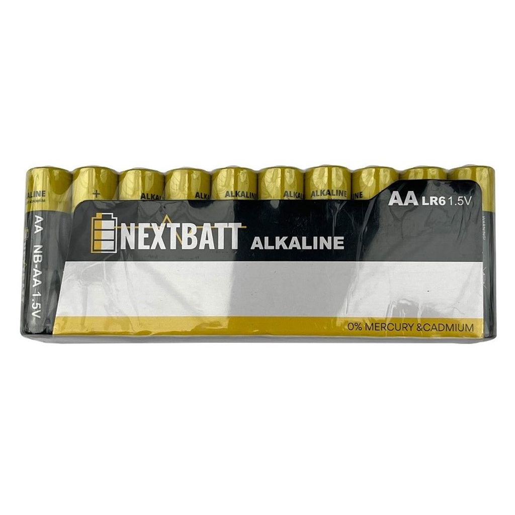 NB-20AA GISTRON NextBatt Battery AA/LR6, 1.5V, Alkaline - 20-pack