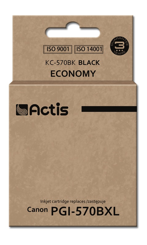 Actis KC-570Bk ink (replacement for Canon PGI-570Bk; Standard; 22 ml; black)