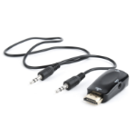 Gembird A-HDMI-VGA-02 cable gender changer VGA (D-Sub) Black