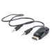 Gembird A-HDMI-VGA-02 cable gender changer VGA (D-Sub) Black