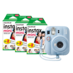 Fujifilm Instax Mini 13 Instant Camera - Frost Blue - Camera + 60 Shot Pack