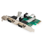 Digitus 2-Port Serial Interface Card, PCIe