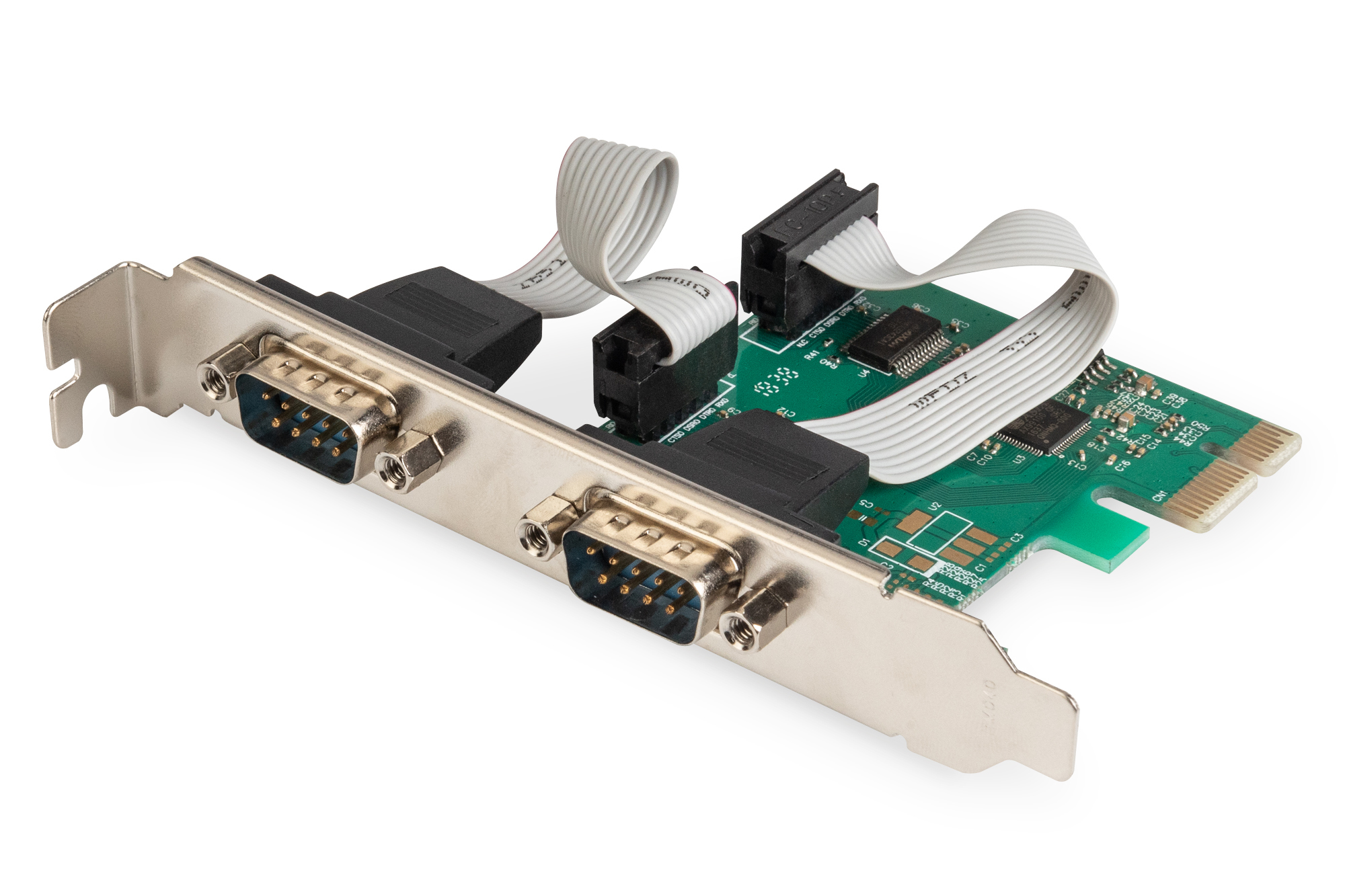 Digitus DS-30000-1 2 Port Serielle Steckkarte PCIe