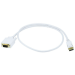 Monoprice Displayport/VGA, 0.9144 m 36" (0.914 m) VGA (D-Sub) White