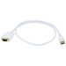 Monoprice Displayport/VGA, 0.9144 m 36" (0.914 m) VGA (D-Sub) White