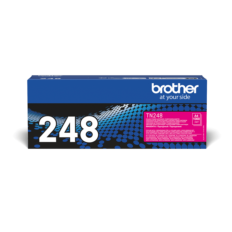 Image of Brother TN-248M Toner-kit magenta, 1K pages ISO/IEC 19752 for...