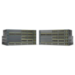 Cisco Catalyst C2960+24TC-L, Refurbished Managed L2 Fast Ethernet (10/100) Black