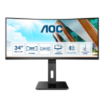AOC P2 CU34P2A LED display 86.4 cm (34") 3440 x 1440 pixels Quad HD Black