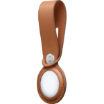 Apple AirTag Leather Loop - Saddle Brown