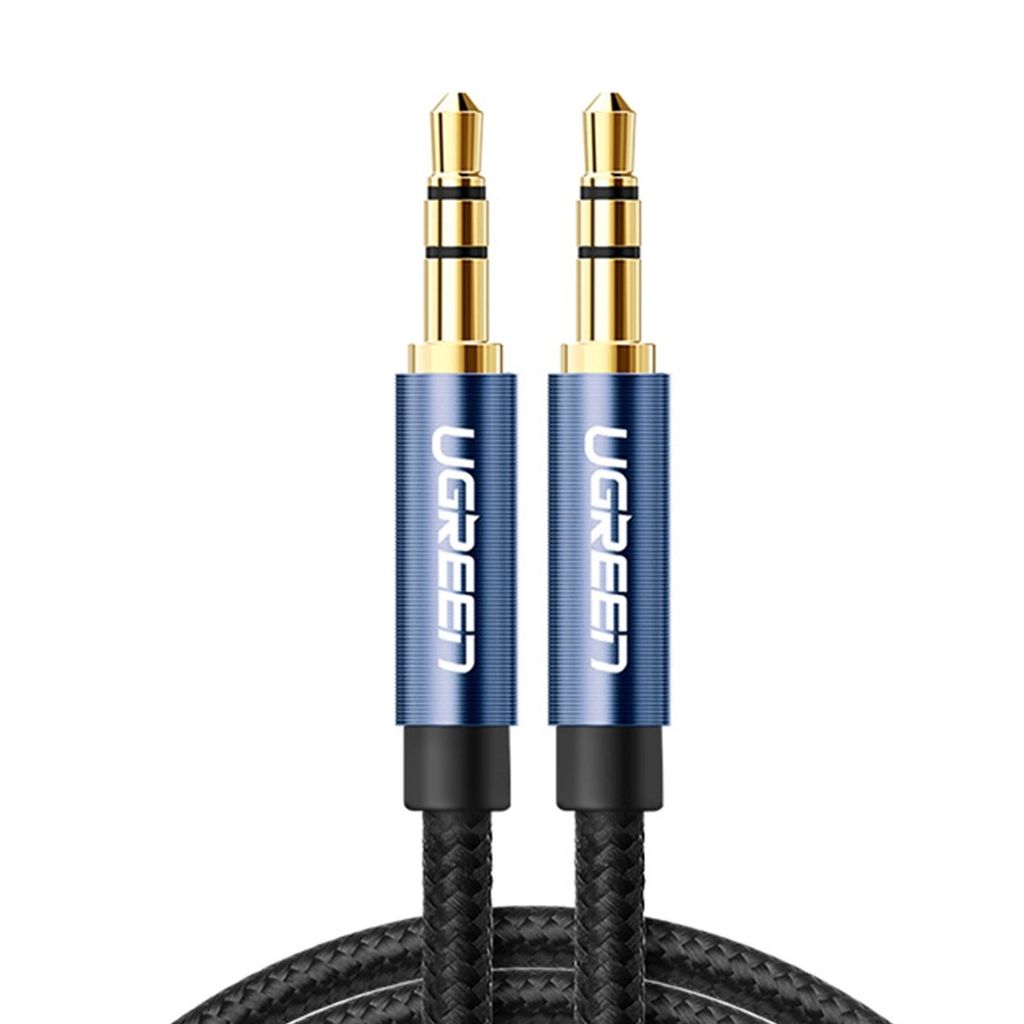 EU Product - AUX audio mini jack 3.5 mm male to male cable, 3m - Blue thumbnail