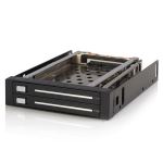 StarTech.com HSB220SAT25B drive bay panel 3.5" Bezel panel Black