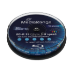 MediaRange MR500 blank Blu-Ray disc BD-R 25 GB 10 pc(s)
