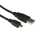 Spire CDL-160-1M USB cable USB 2.0 USB A Micro-USB B Black