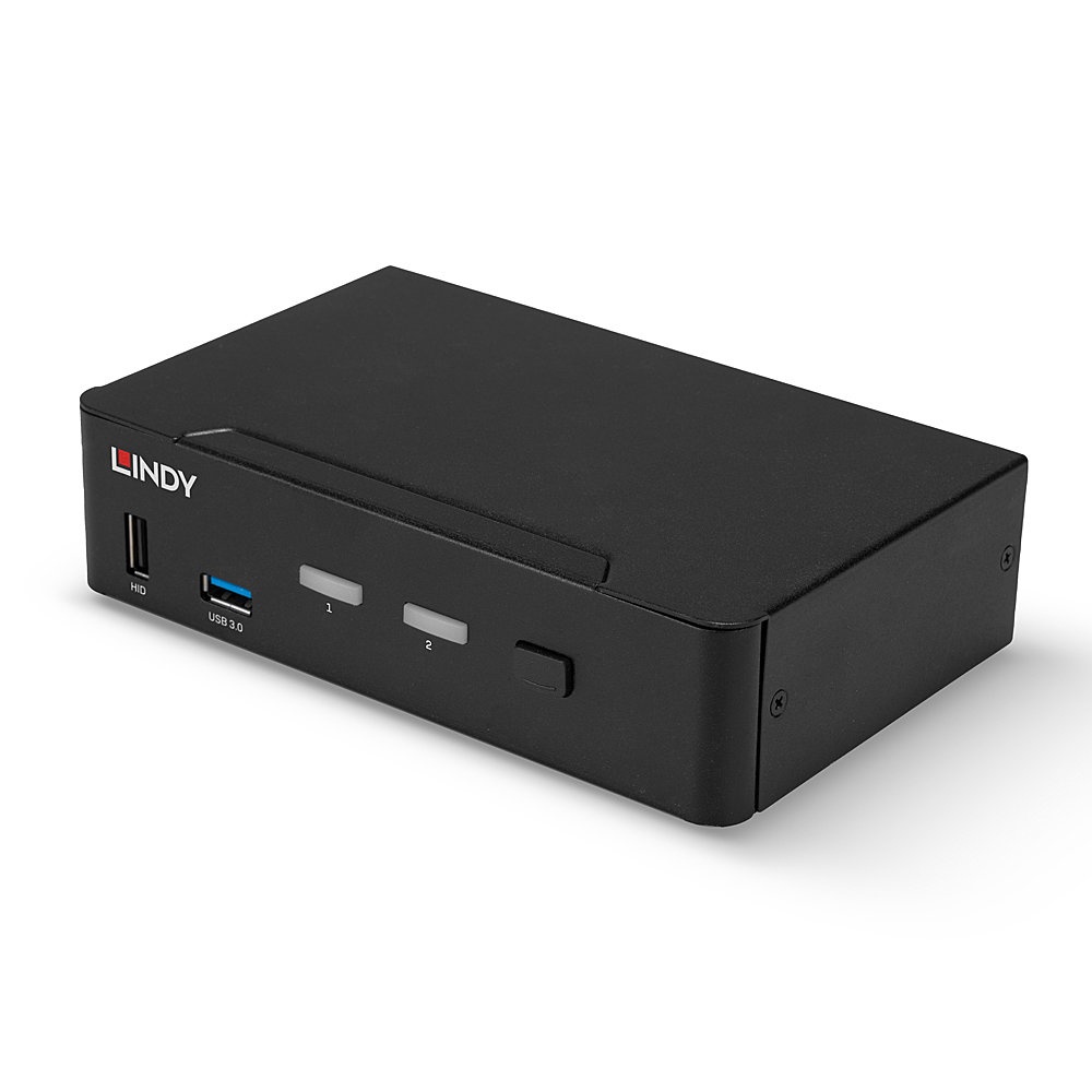 Image of Lindy 2 Port DisplayPort 1.4 USB 3.0 KVM switch