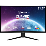 MSI G32C4XDE computer monitor 80 cm (31.5") 1920 x 1080 pixels Full HD Black