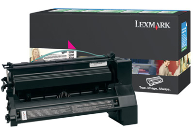 Lexmark C780H1MG Toner cartridge magenta return program, 10K pages ISO/IEC 19798 for Lexmark C 780/782