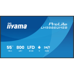 iiyama LH5566UHSB-B1AG beeldkrant Digitale signage flatscreen 139,7 cm (55") LCD Wifi 800 cd/m² 4K Ultra HD Zwart Type processor Android 24/7