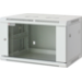 Intellinet 19" Wallmount Cabinet, 12U, 635 (h) x 600 (w) x 600 (d) mm, Max 60kg, Assembled, Grey