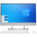 HP Pavilion 27-dp0012ds Intel® Pentium® Gold G6400T 27" 1920 x 1080 pixels Touchscreen All-in-One PC 8 GB DDR4-SDRAM 512 GB SSD Windows 10 Home Wi-Fi 5 (802.11ac) Silver