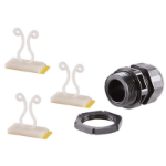 FDL CABLE MANAGER PACK - 3 x BUNNY CLIPS + 1 x  M20 GLAND