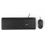 Inca IMK-377 toetsenbord Inclusief muis Kantoor USB Turks Zwart