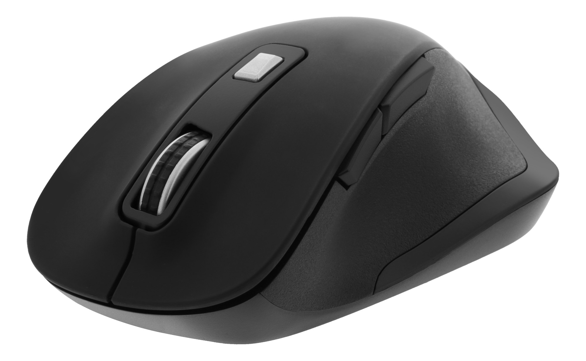 EU Product - OFFICE Wireless Ergonomic Mouse with 6 Buttons - Black thumbnail