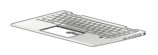HP M45221-B31 notebook spare part Keyboard