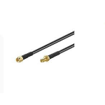 Microconnect 51678 coaxial cable 5 m RP-SMA Black