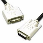 C2G 2m DVI-I M/F Dual Link Cable DVI cable Black