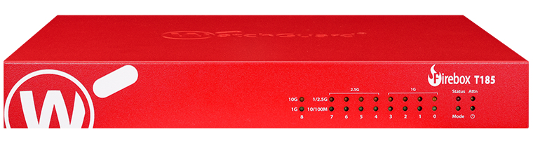 WatchGuard Firebox T185 hardware firewall Desktop 1.83 Gbit/s
