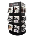 Kingston Technology Technology Countertop Display Stand, 115 Unit Capacity