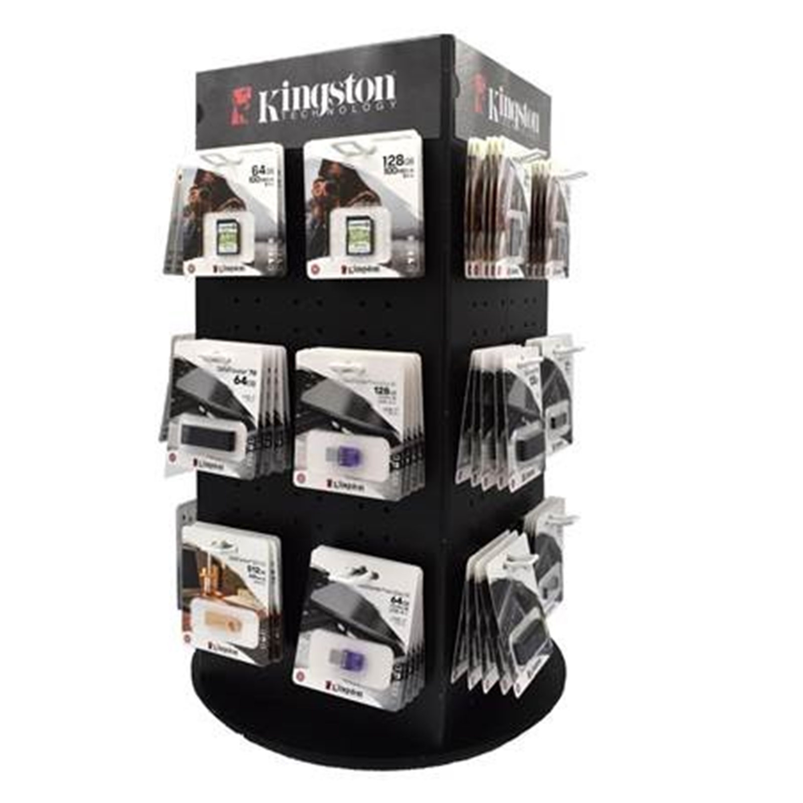 Kingston Technology Technology Countertop Display Stand. 115 Unit Capa