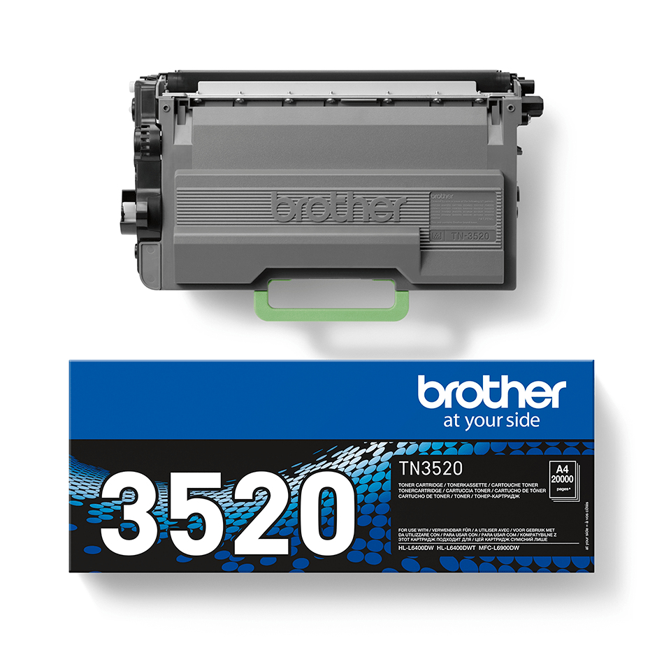Brother TN-3520 Toner Cartridge Ultra High Yield Black TN3520