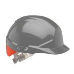 Centurion Reflex Slip Ratchet Helmet With Bright Or Flash Grey