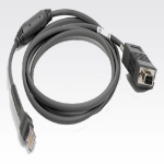 Zebra RS232 Cable signalkablar 2,1 m Grå
