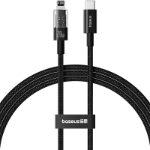 Baseus Cable Lightning to USB-C Gem Series 1.0m 20W Black