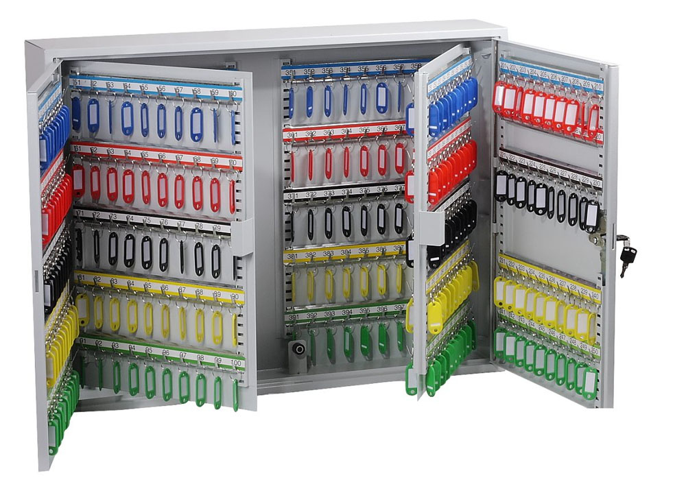 Phoenix Safe Co. KC0606K key cabinet/organizer Grey