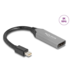 DeLOCK 64331 video kabel adapter 0,15 m Mini DisplayPort HDMI Zwart, Grijs