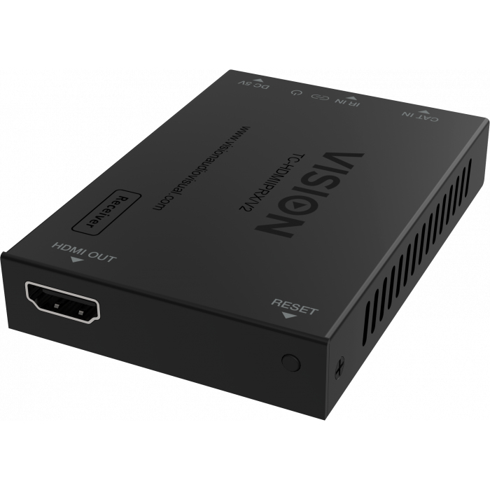 Image of Vision TC-HDMIIPRX/V2 AV extender AV receiver Black