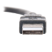 C2G 6.6ft (2m) USB 2.0 A Male to A Male Cable - Black