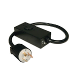 Tripp Lite P043-002 power cable Black 23.6" (0.6 m) NEMA L5-20R