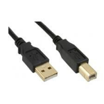 Microconnect USBAB5G USB cable USB 2.0 5 m USB A USB B Black