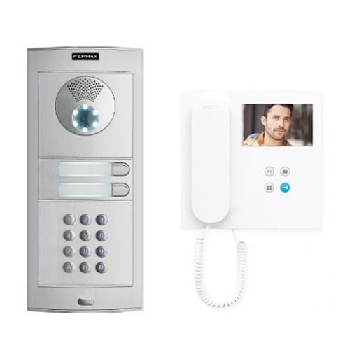 2 Way Colour DUOX+ Video Kit  with Skyline Keypad Panel and  VEO Monitor thumbnail