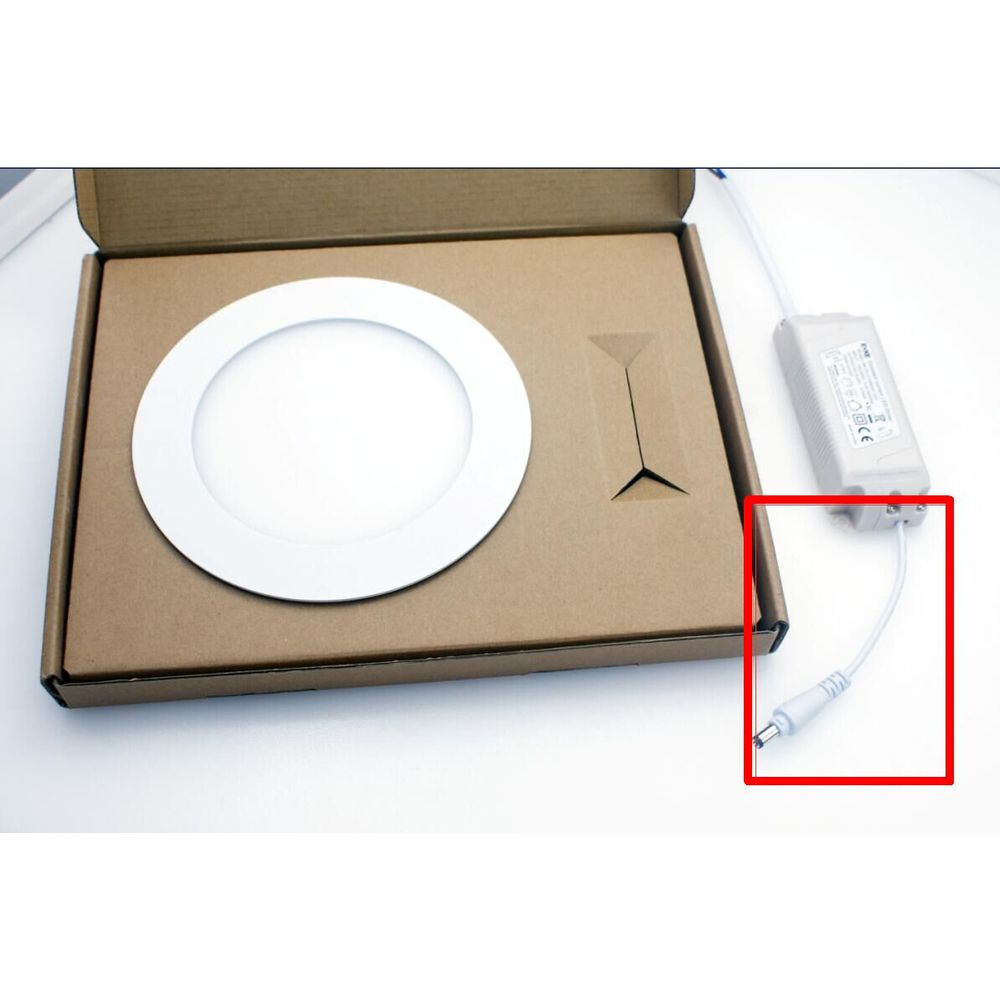 EU Product - LED light panel rund Netzteilanschlukabel fr Panel V2 thumbnail