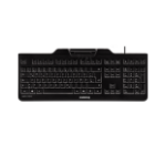CHERRY KC 1000 SC Corded Smartcard Keyboard, Black, USB (QWERTY - UK)