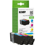 KMP 1757,0050 tonercartridge 3 stuk(s) Compatibel Cyaan, Magenta, Geel