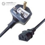 connektgear 3M BRITMAC - IEC F MAINS LEAD           CRBCB034